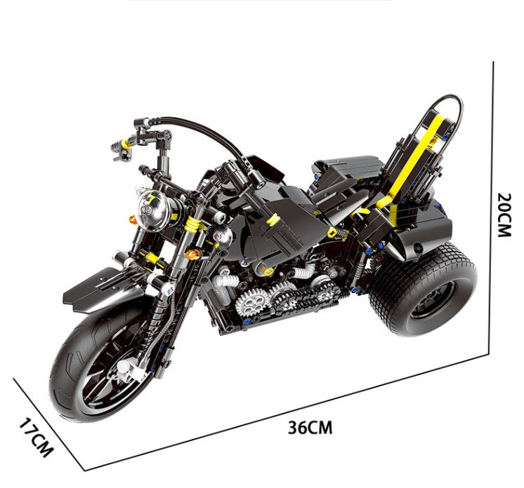 [XB-03020] Black & Yellow Motorbike