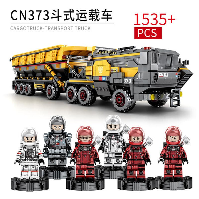 [S-107008] The Wandering Earth - CN373 Yellow Cargo Transport Truck