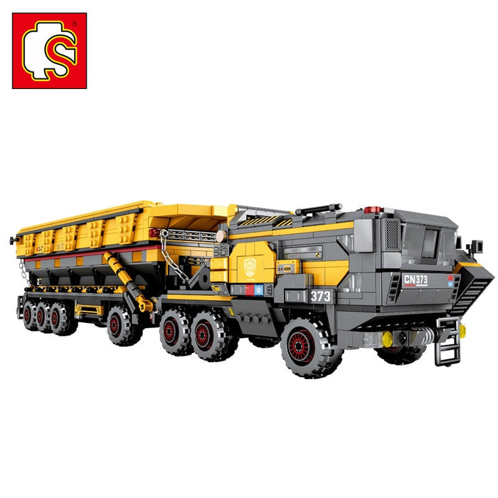[S-107008] The Wandering Earth - CN373 Yellow Cargo Transport Truck