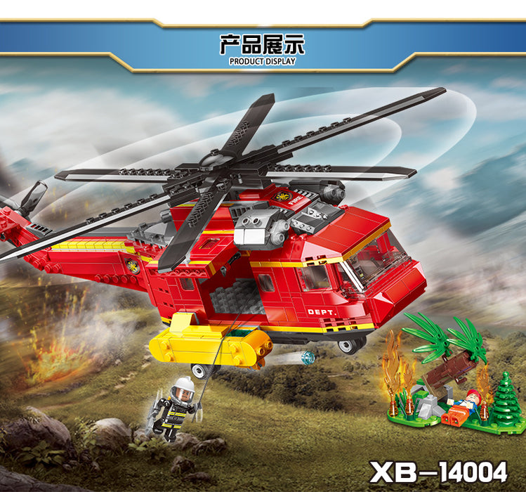 [XB-14004] Forest Disaster Relief Helicopter