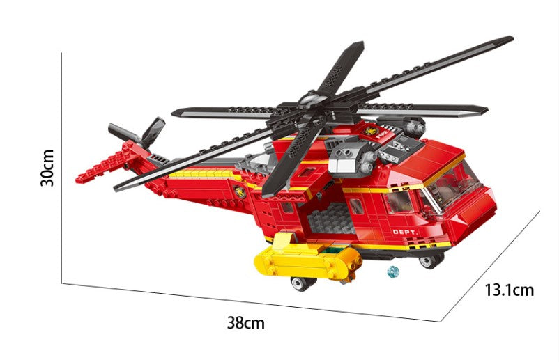 [XB-14004] Forest Disaster Relief Helicopter
