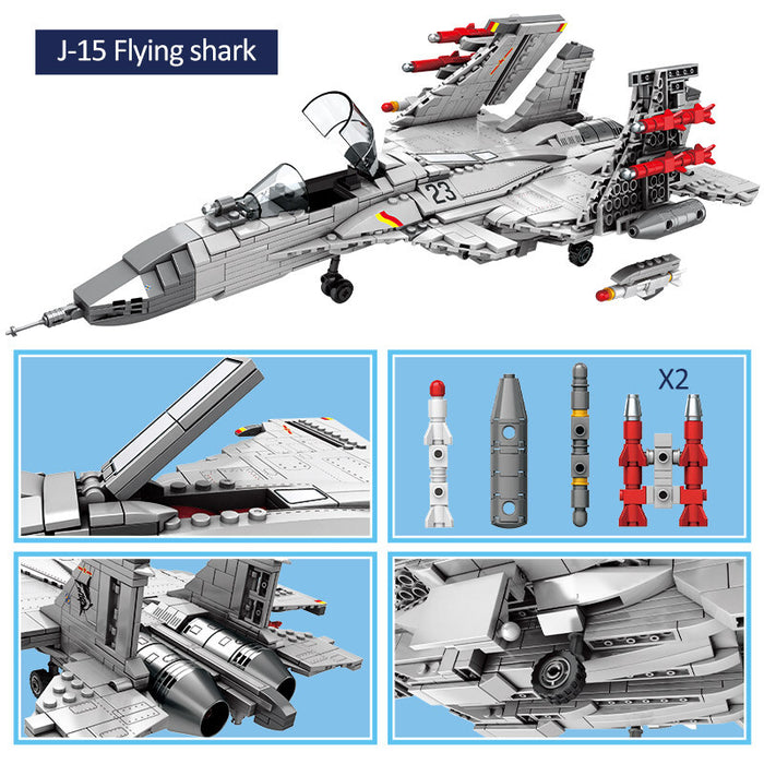 [S-202055] Z-15 Flying Shark Fighter Jet