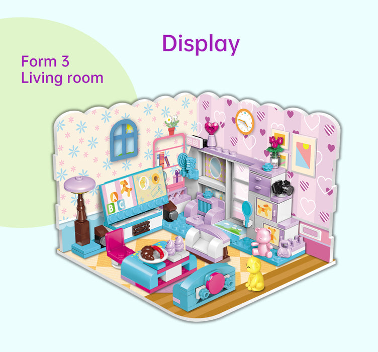 [E-4801] Girl's Room 3-in-1