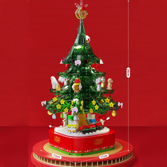 [S-601164] Christmas Party Music Box (Incl. Lights)