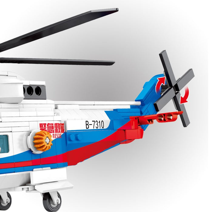 [S-603201] The East China Sea: Rescue Helicopter