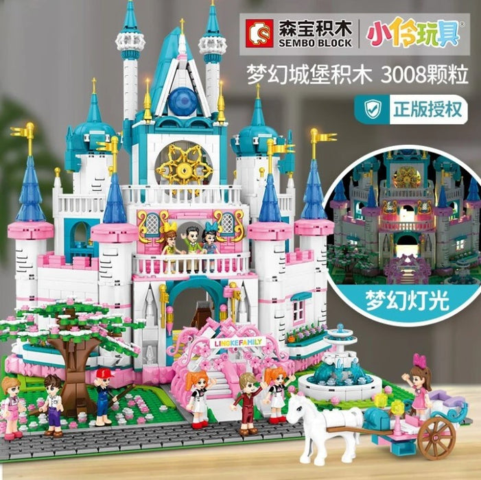 [S-604003] Xiaoling Toys: Light Princess Castle