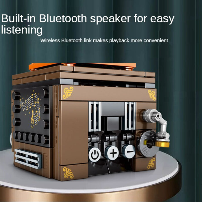 [S-708601C] Phonograph Bluetooth Speaker