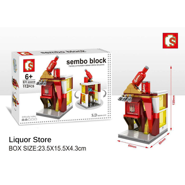 [SD6038] Mini-Street Liquor Store