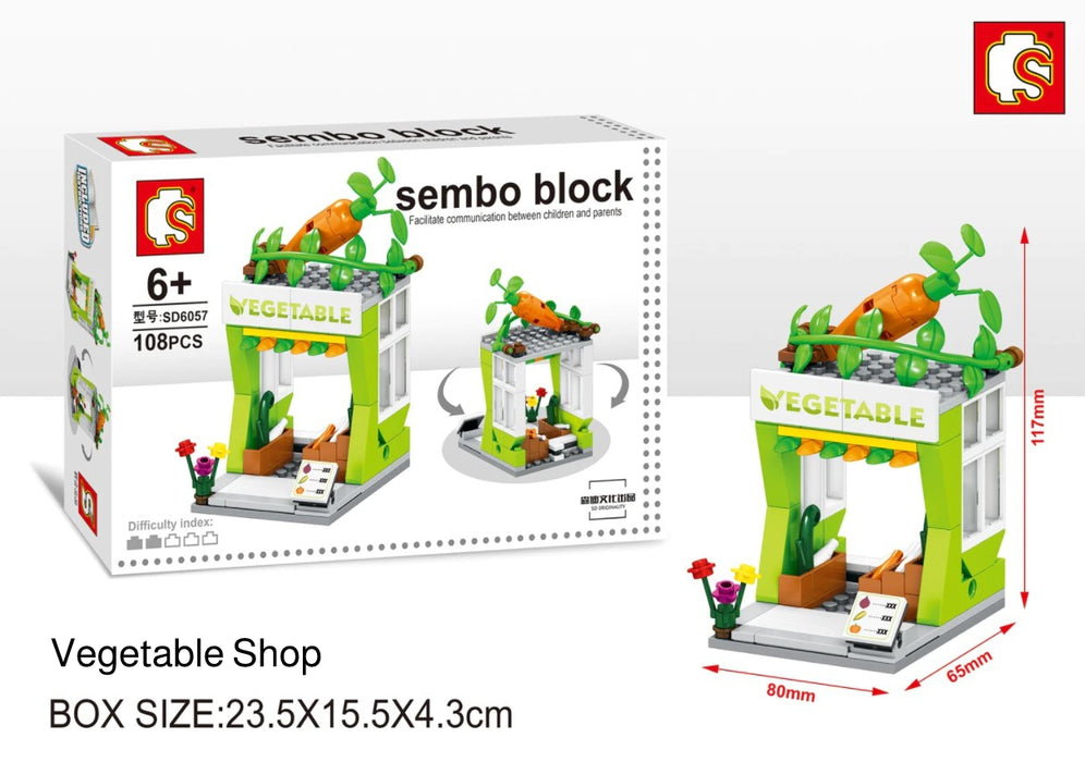 [SD6057] Mini-Street Vegetable Shop