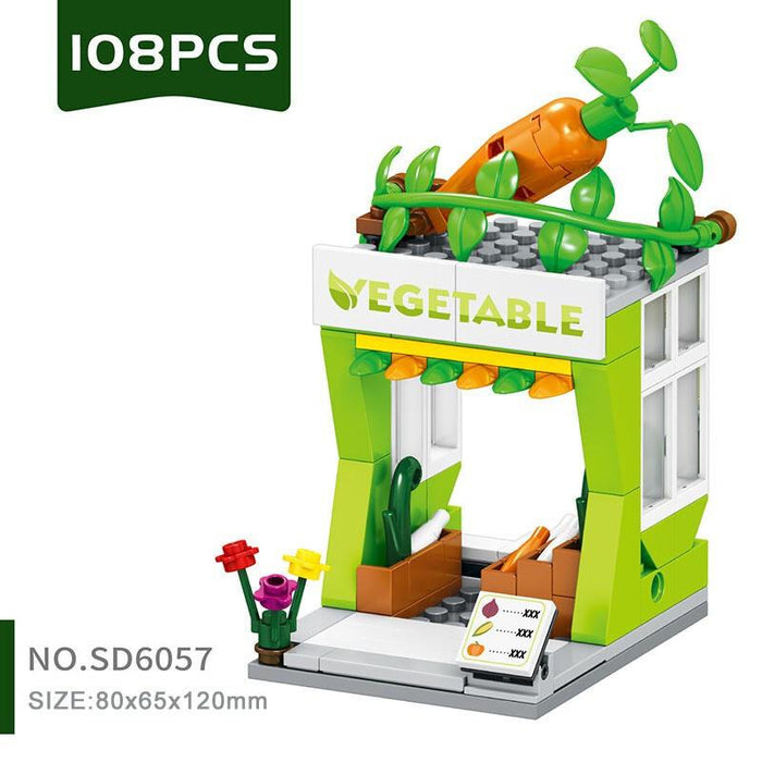 [SD6057] Mini-Street Vegetable Shop