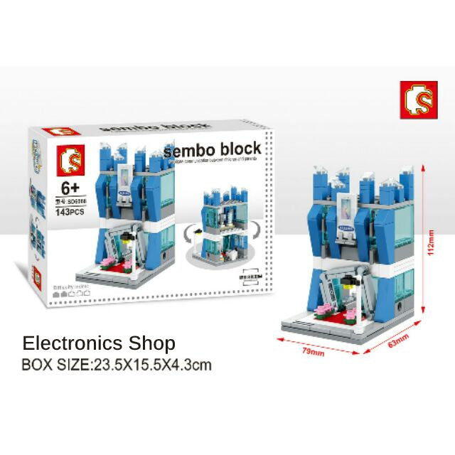 [SD6068] Mini-Street Electronics Store
